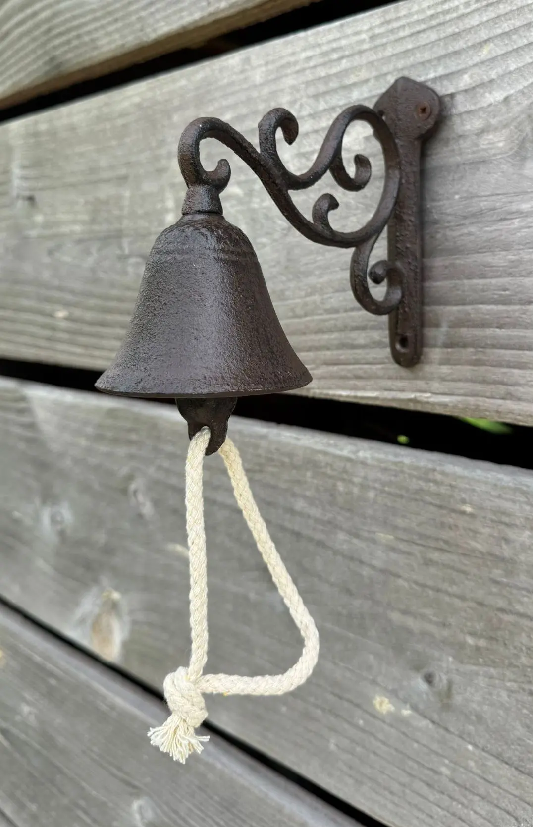 Deurbel rustiek, gietijzer DB156
