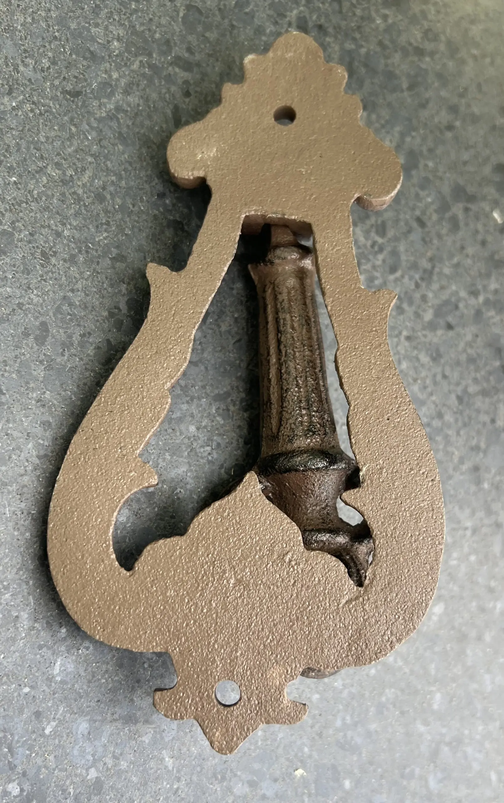 Deurklopper klassiek, gietijzer DG161 - Afbeelding 4