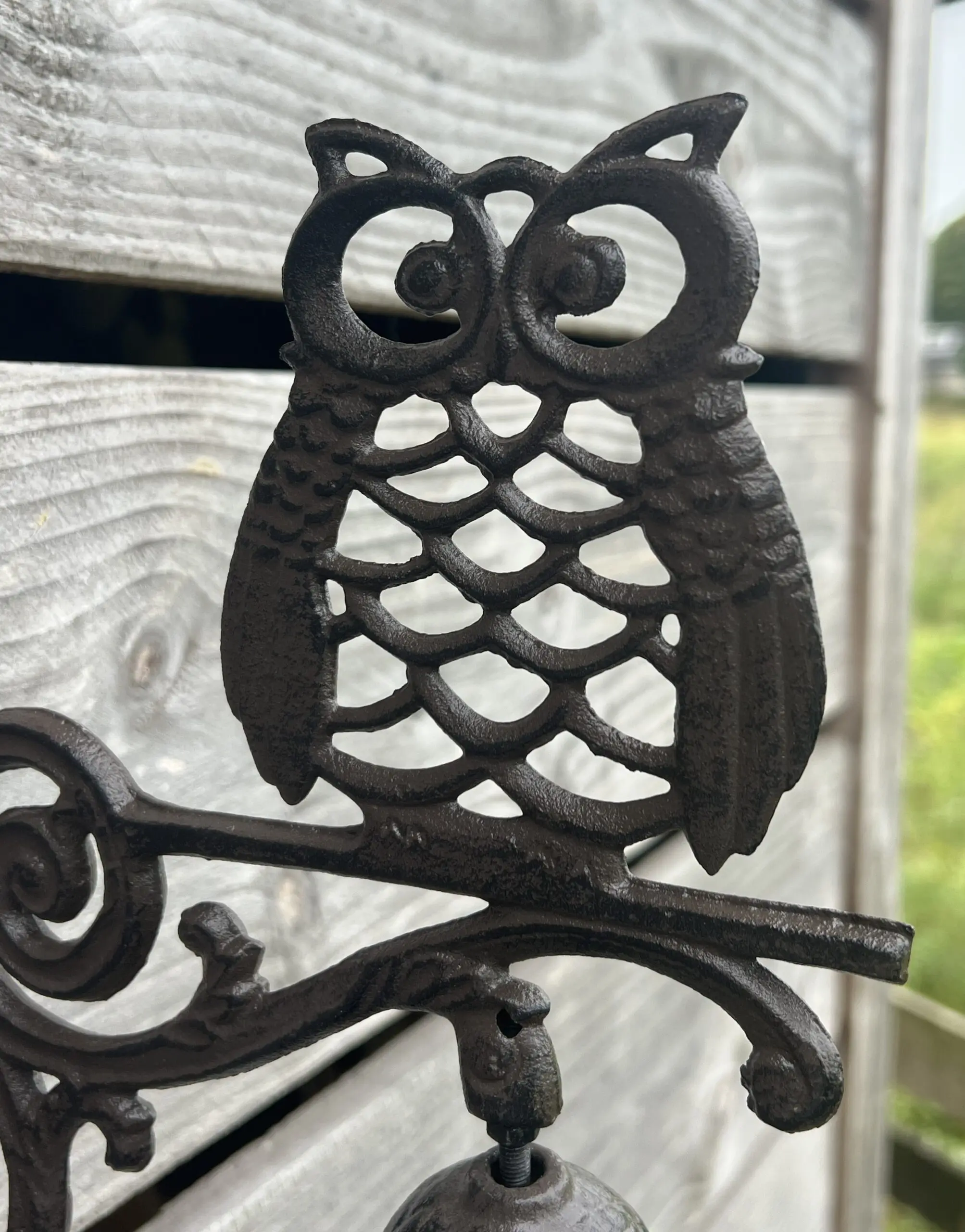 Deurbel uil gietijzer  DB160 - Afbeelding 4