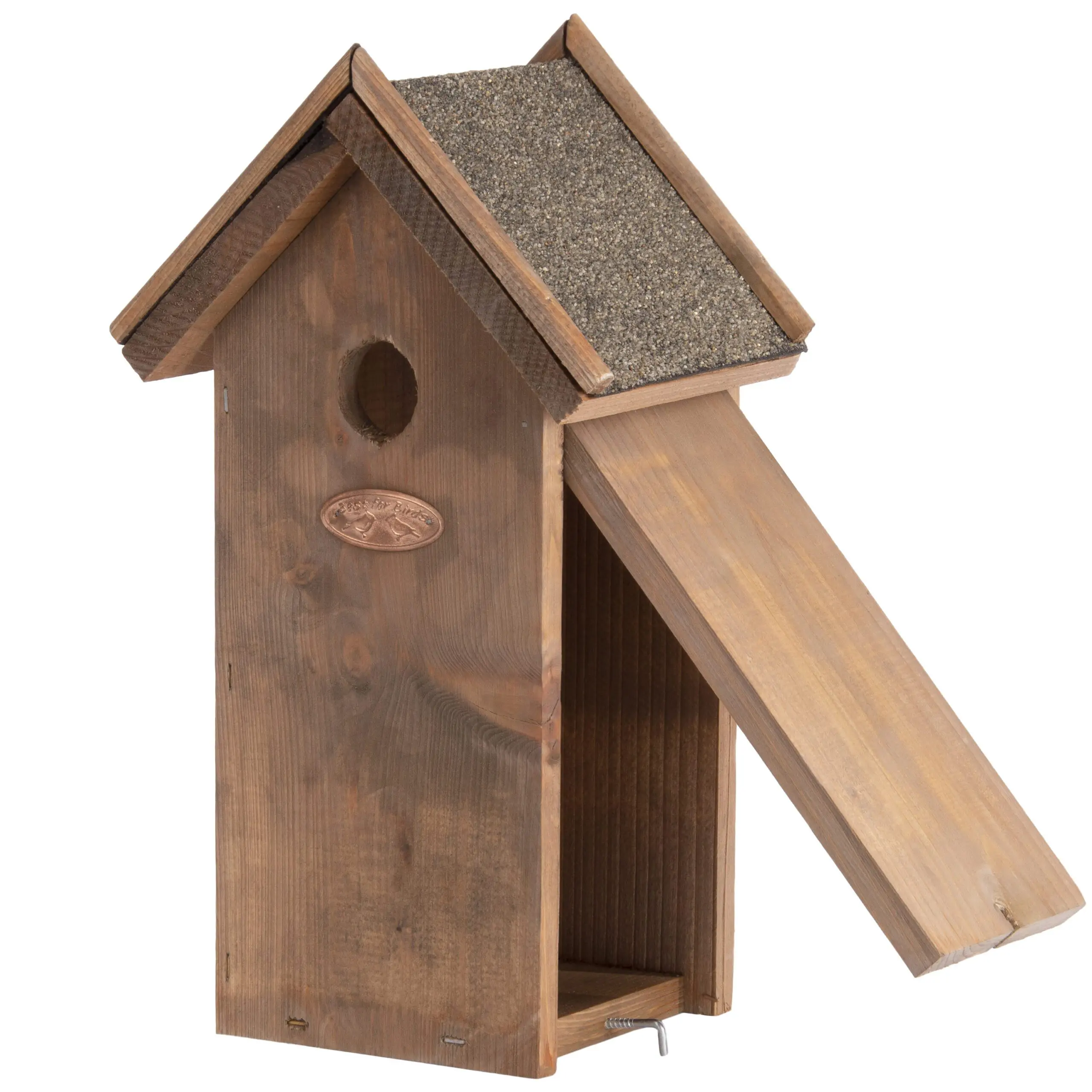 Nestkast voor Koolmees, bitumen dak NK01 - Afbeelding 5