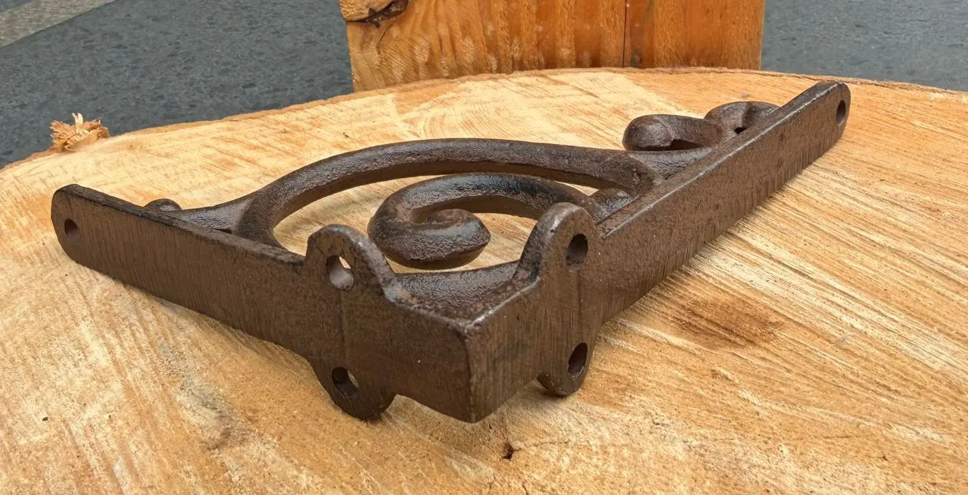 Plankdrager 11,2 of 14 cm, gietijzer PD127 - Afbeelding 7