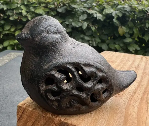 Dierenbeeld vogel, gietijzer  VG152 - Afbeelding 3
