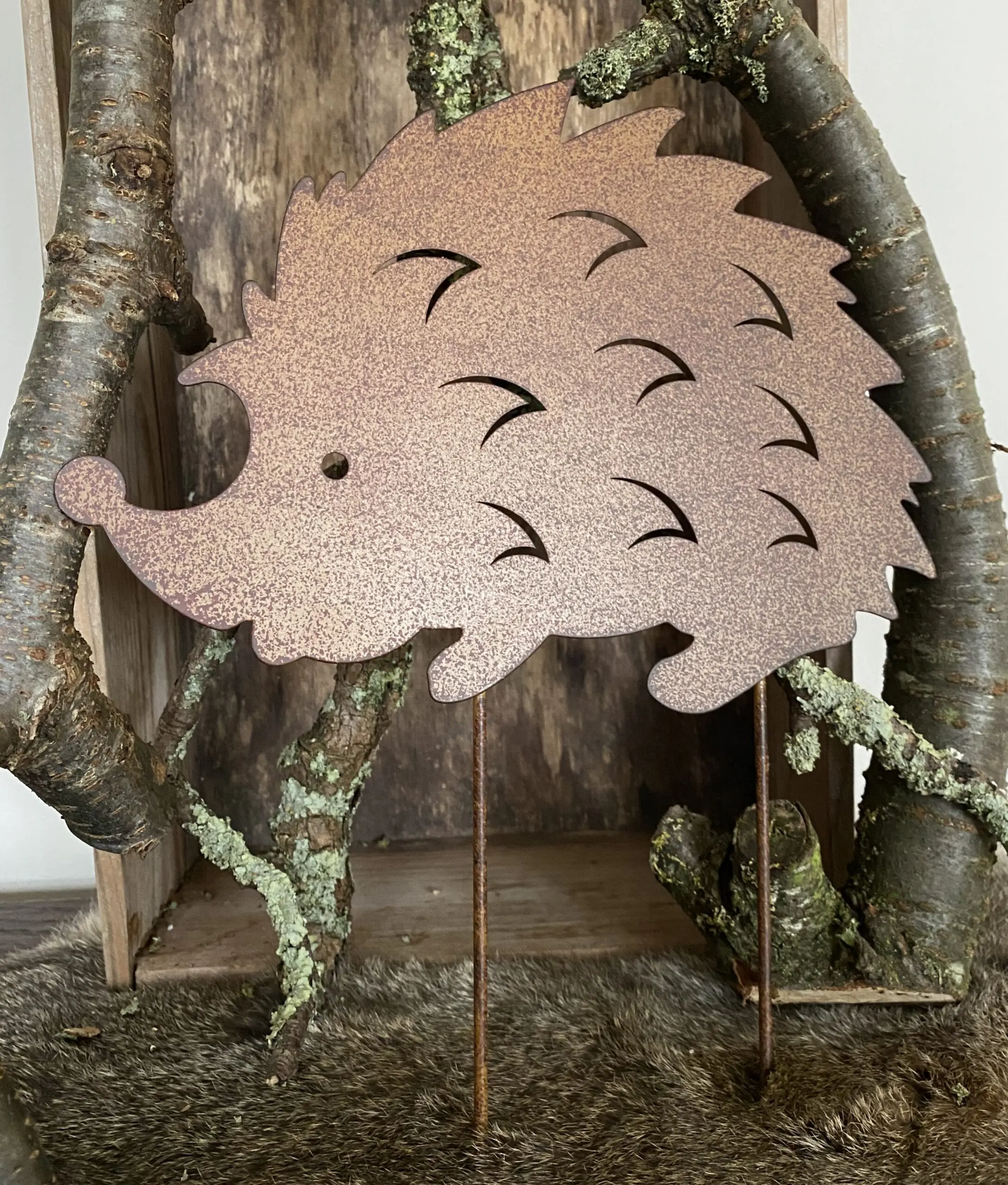 Tuinsteker egel, metaal SE234 - Afbeelding 4