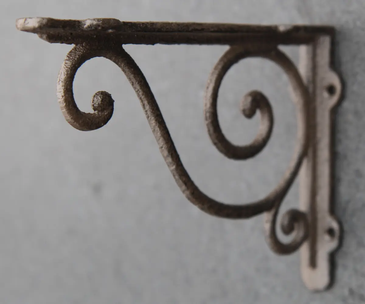 Plankdrager 18,8 cm, gietijzer PD159 - Afbeelding 2