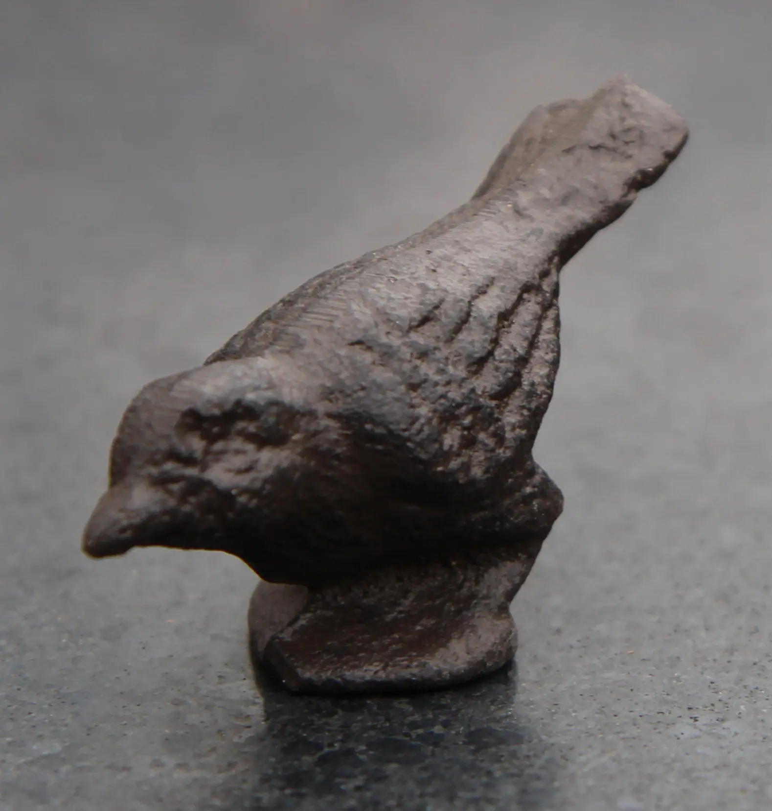 Dierenbeeld vogel, gietijzer VG119 - Afbeelding 4