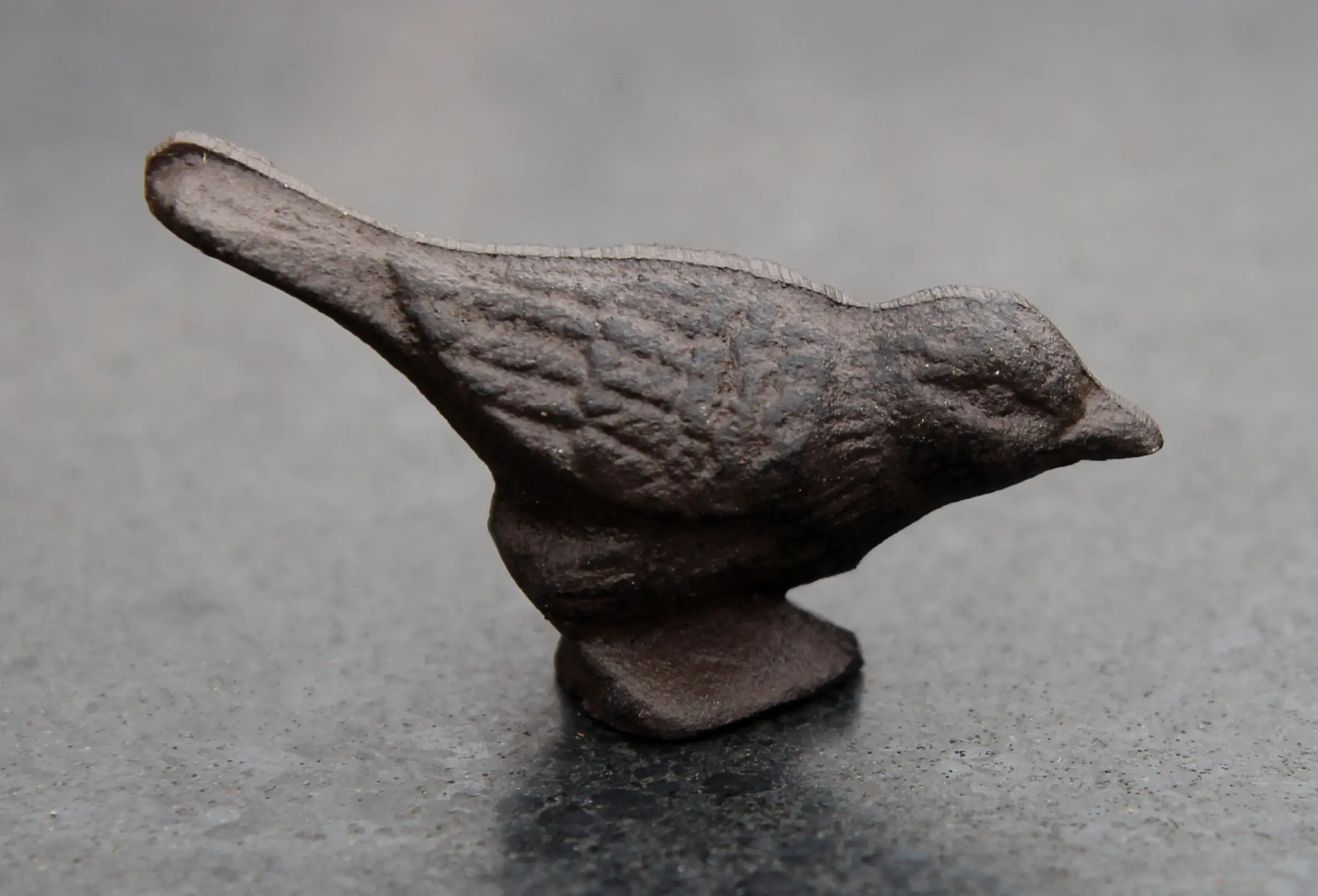 Dierenbeeld vogel, gietijzer VG119 - Afbeelding 2