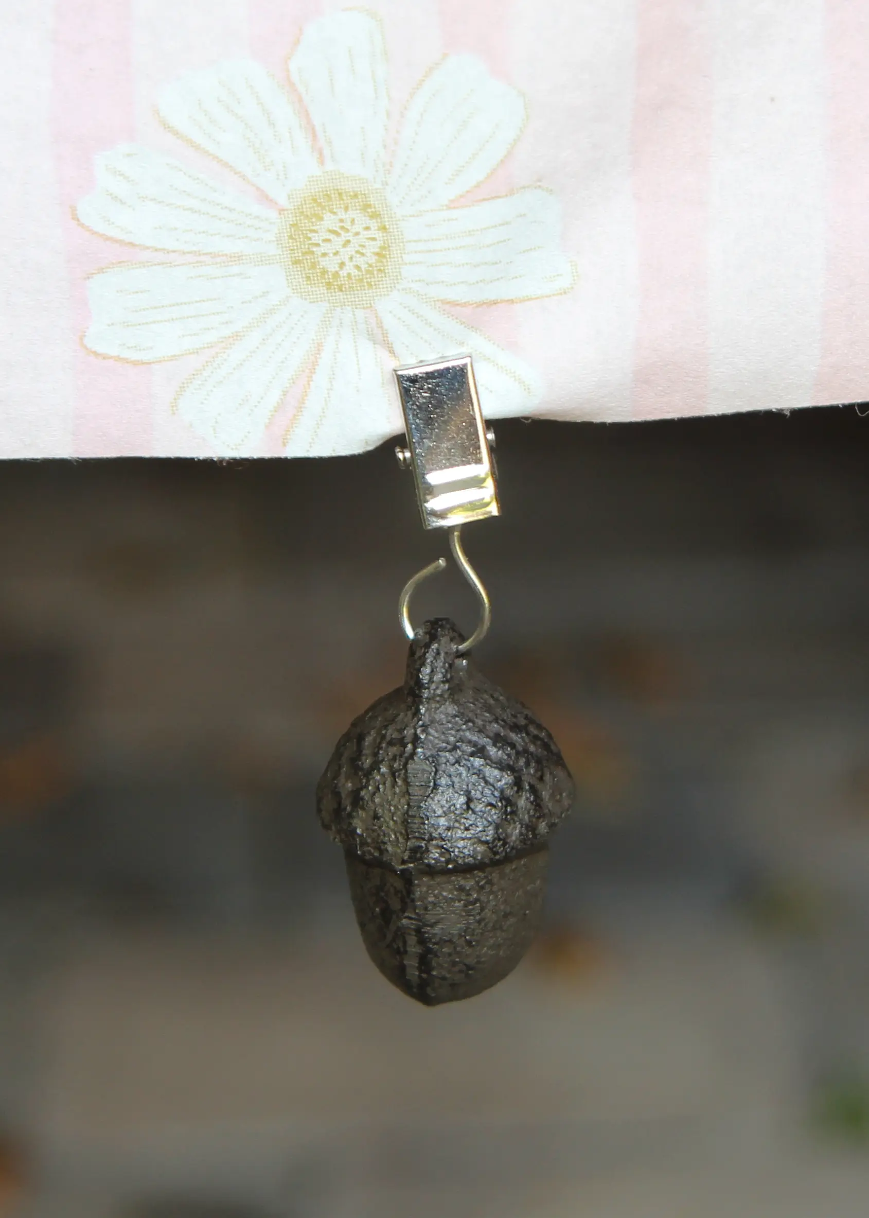 Tafelkleedgewichtjes eikel, donkerbruin, gietijzer TK010C - Afbeelding 5