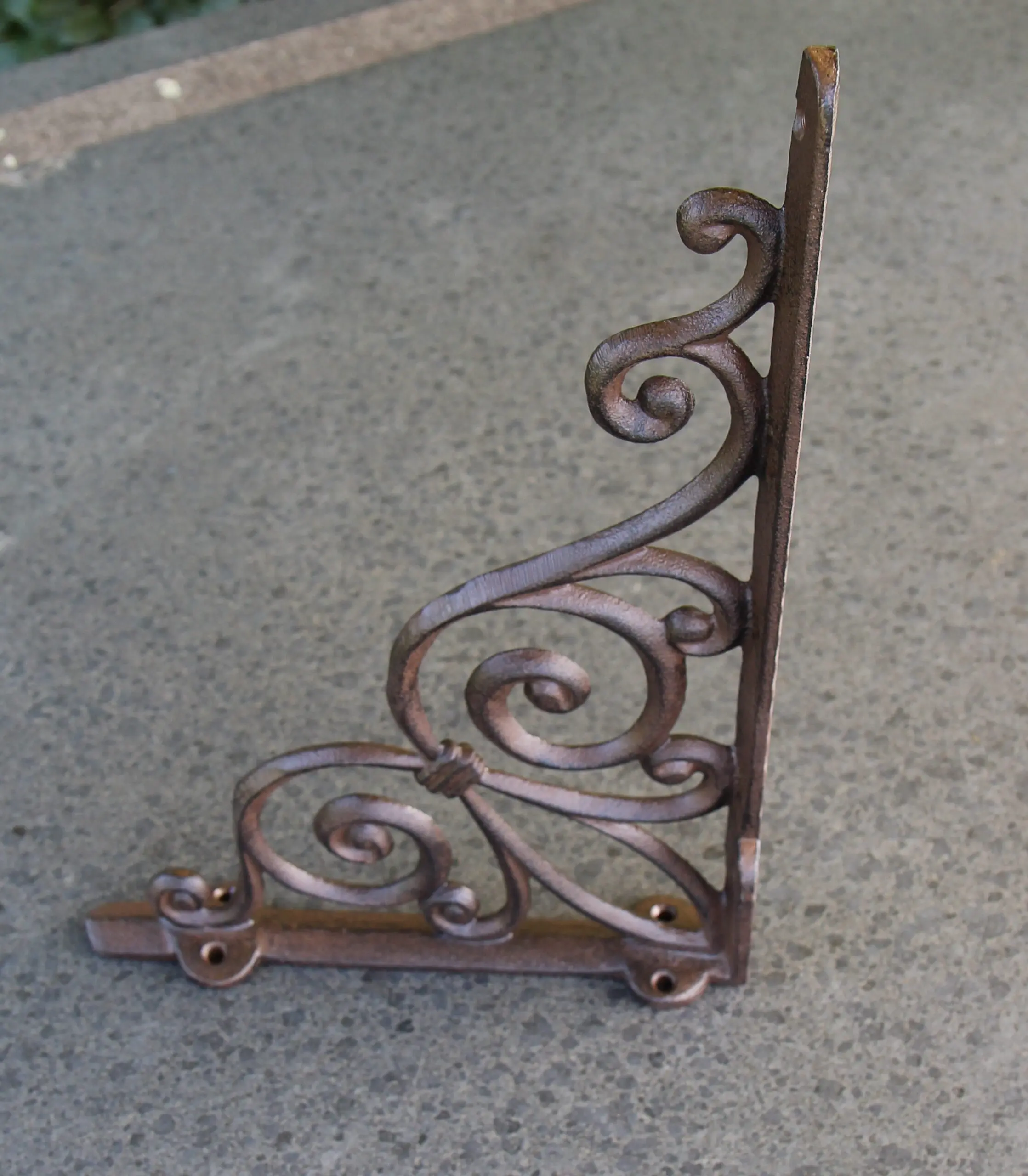 Plankdrager, wandhaak 29cm. gietijzer PD193 - Afbeelding 3