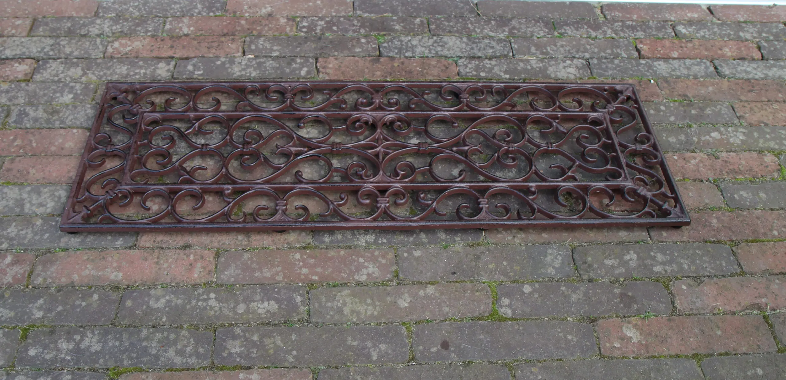 Deurmat rechthoek, gietijzer LH355 - Afbeelding 2