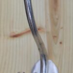 Kapstokhaak Elegant Zilver groot model