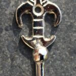 Kapstokhaak Lelie Klein Zilver