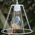 Hanglamp Industrieel, Wit, Waxinelichthouder