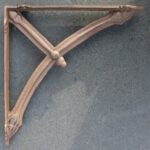 Plankdrager "Stalraam", 25 cm., Gietijzer