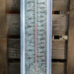 Thermometer Zink, 50 cm.