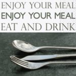 Servetten “Enjoy your meal”  33×33