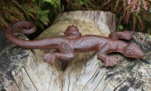 Salamander, Gekko, 23 cm. Gietijzer SG312