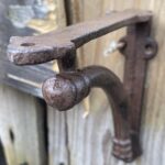 Plankdrager Boog 13,8 cm., Gietijzer