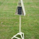 Insectenhotel op paal