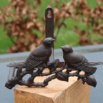 Tuinslanghouder, Haspel met 2 Vogels, Gietijzer