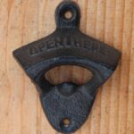 Flesopener Rond, Schroefbaar, Gietijzer