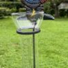 Regenmeter haan, gietijzer, gekleurd RM139 - Afbeelding 5