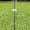 Regenmeter haan, gietijzer, gekleurd RM139