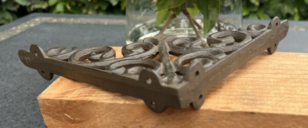 Plankdrager vierkant 18,3 cm, gietijzer   PD175 - Afbeelding 10