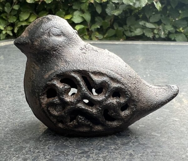 Dierenbeeld vogel, gietijzer  VG152 - Afbeelding 2