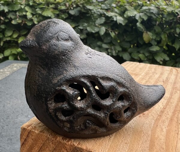 Dierenbeeld vogel, gietijzer  VG152 - Afbeelding 3